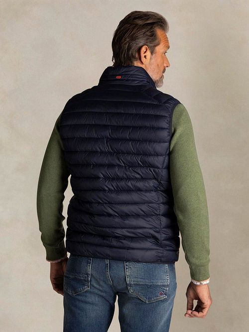 NZA Varmevest Puffer Navy Product / Achterkant