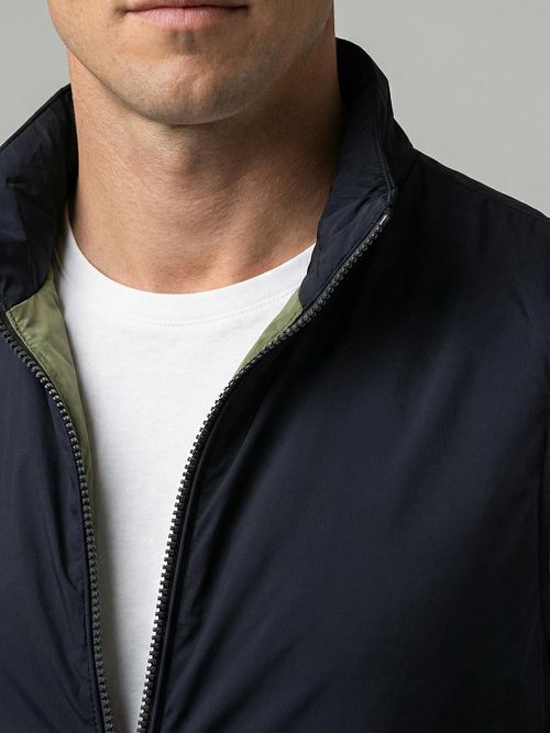 McGregor Lightweight Bodywarmer Navy Model / Detail