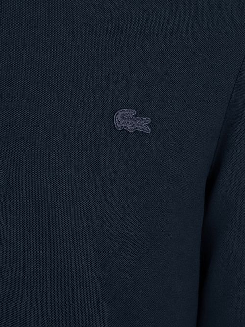 Lacoste Langærmet T-shirt Poloshirt Piqué Navy