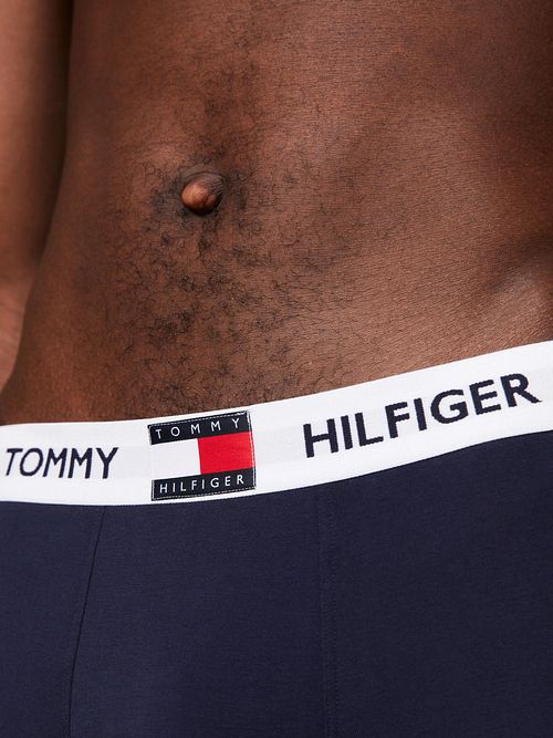 Tommy Hilfiger Boxershorts Trunk Mörkblå Model / Voorkant