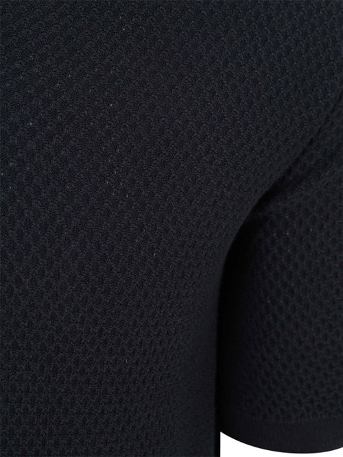 Knowledge Cotton Apparel Stickad Polo Marinblå Product / Detail