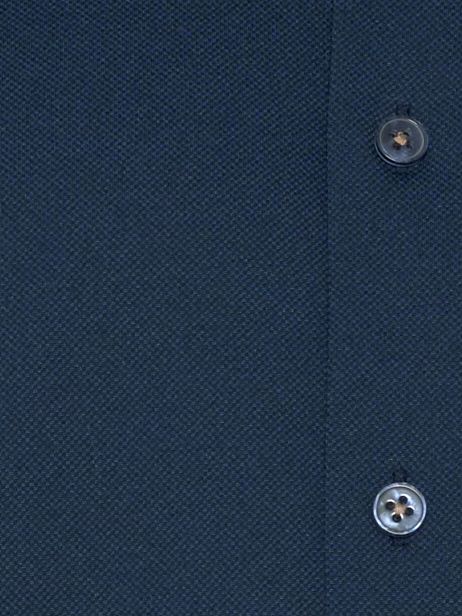 R2 Japansk Strikket Skjorte Kortermet Marineblå Product / Detail