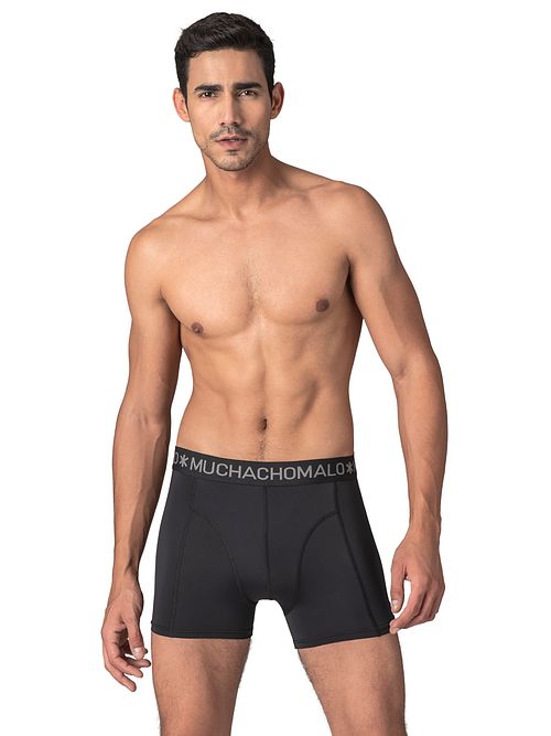 Muchachomalo Sorte Badebukser Model / Voorkant