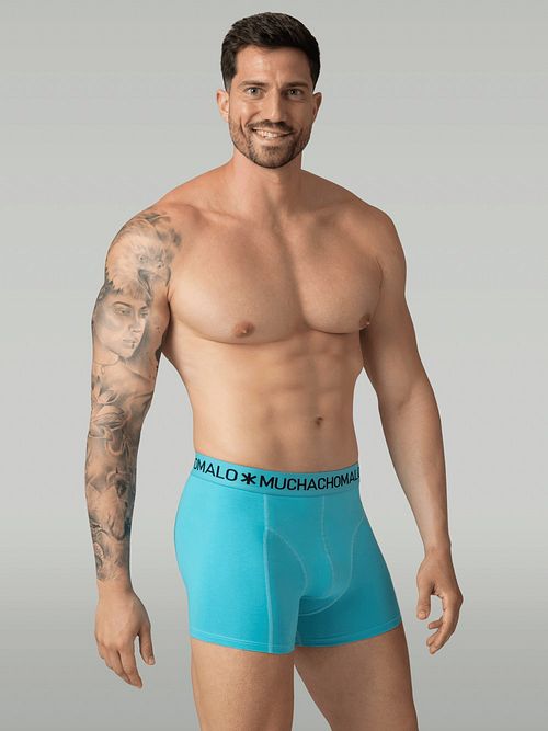 Muchachomalo Boksershorts 10-Pack Trykk Solid Model / Voorkant