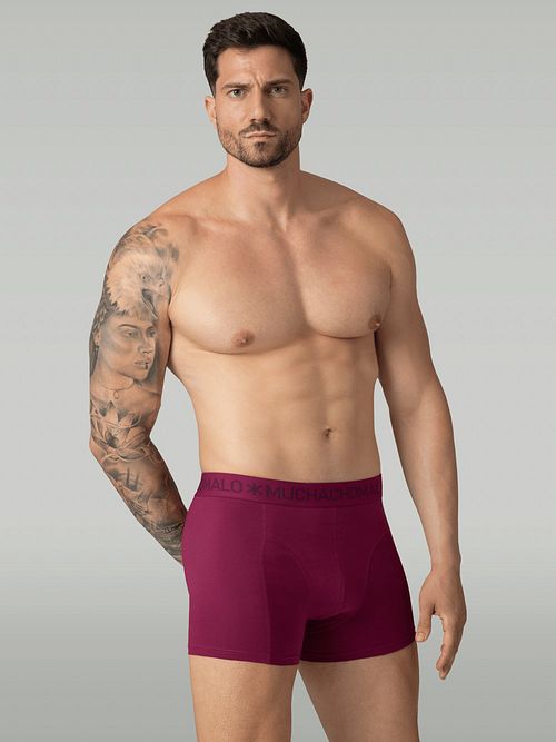 Muchachomalo Print Solid Boxer Multicolor Confezione Da 10 Paia Model / Voorkant