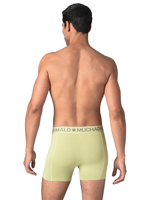 Muchachomalo Solid Zwembroek Groen Model / Achterkant