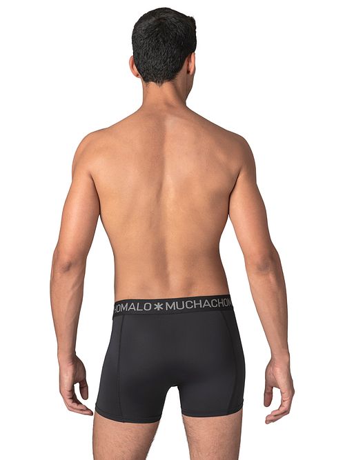 Muchachomalo Sorte Badebukser Model / Achterkant