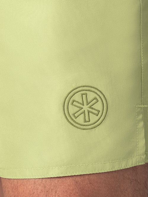 Muchachomalo Solid Zwembroek Groen Model / Detail