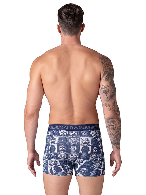 Muchachomalo Boxer-shorts Lot de 3 Robot Heads Model / Achterkant
