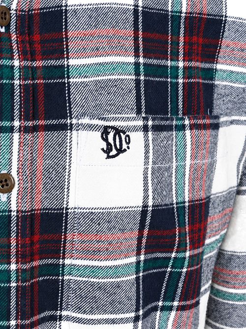 Superdry Overshirt Miller Wool Blend Ombre Multicolour Product / Detail