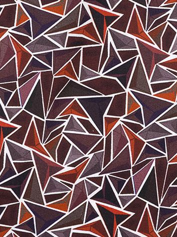 R2 Hemd Poplin Triangle Impression Bordeaux Product / Detail