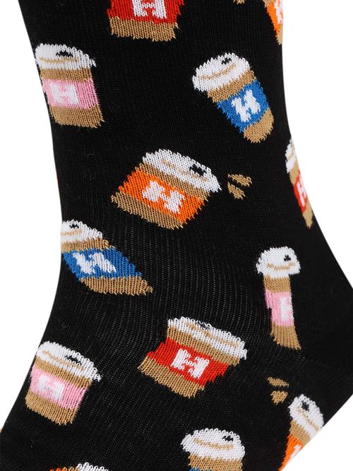 Happy Socks Socken Take Away Latte