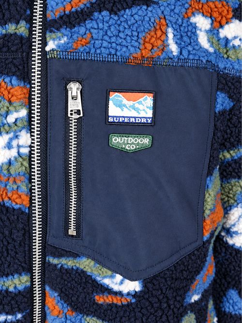 Superdry Jack Terrain Fleece Dunkelblau