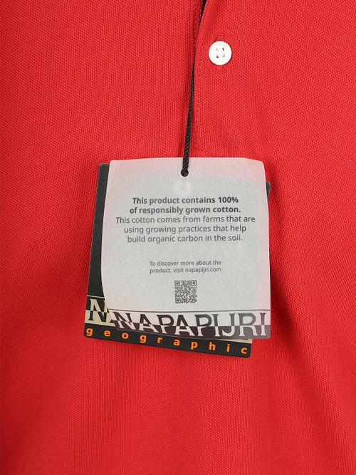 Napapijri Ealis Polo Röd Product / Detail