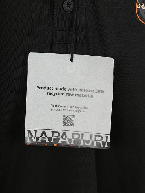 Napapijri E-Badge Polo Svart Product / Detail