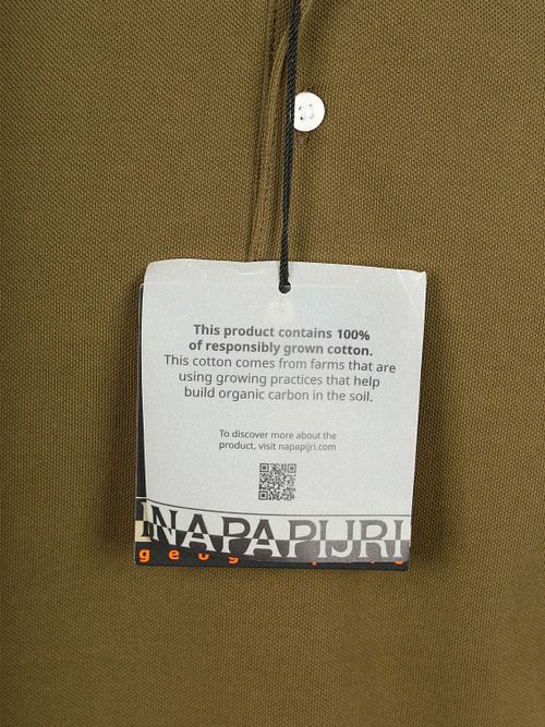 Napapijri Ealis Polo Shirt Olive Green