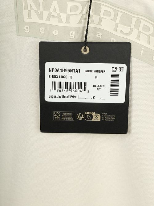 Napapijri Half-Zip Sweater Off White Product / Detail