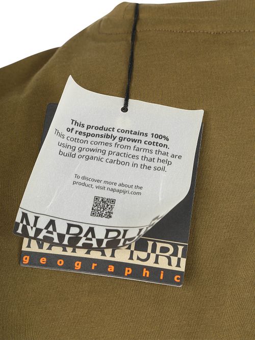 Napapijri T-shirt Mahsa Olivenfarvet Product / Detail