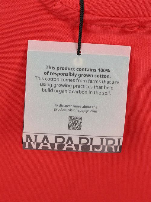 Napapijri T-skjorte Logo Rød Product / Detail