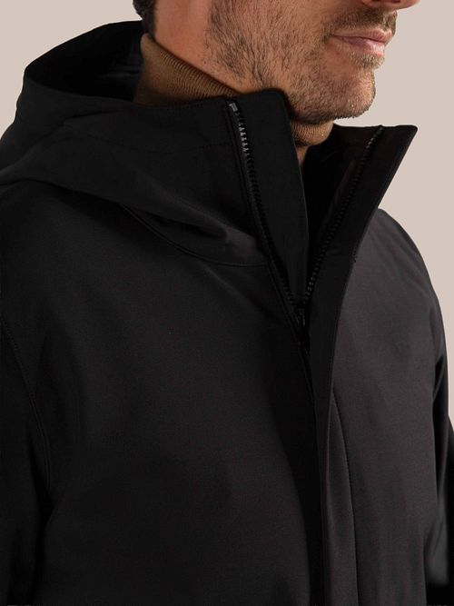 Suitable Eleganto Chaqueta Softshell Zwart Model / Detail