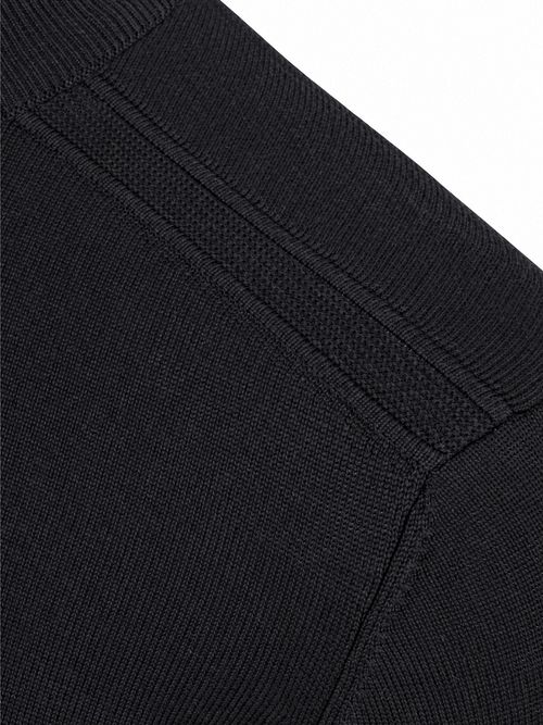 Vanguard Pullover Half-zip Mouline Zwart