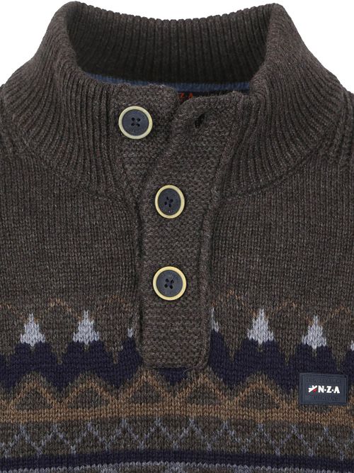 NZA Iker Jersey Mezcla De Lana Hazel Product / Detail