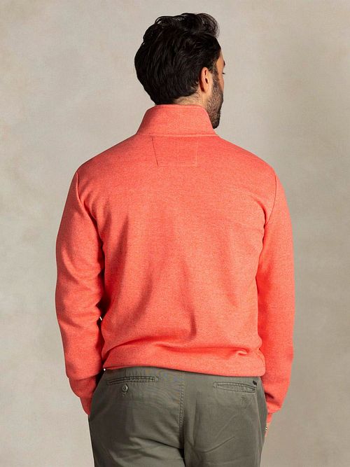 NZA Mokau Sudadera Naranja Model / Achterkant