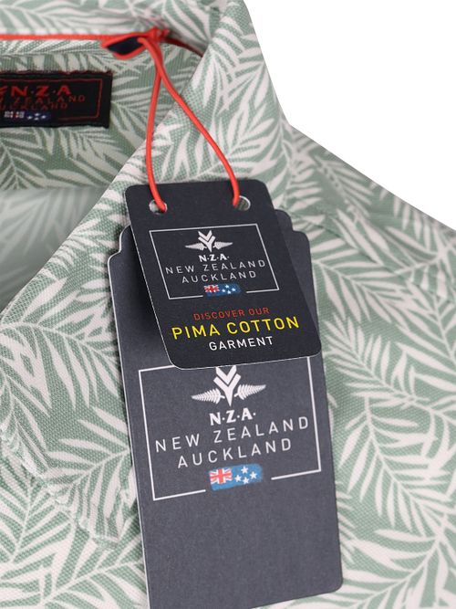 NZA Polo Albery Mist Groen Product / Detail