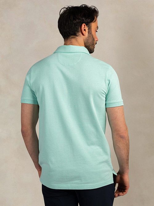 NZA Polo Hawera Pale Leaf Model / Achterkant