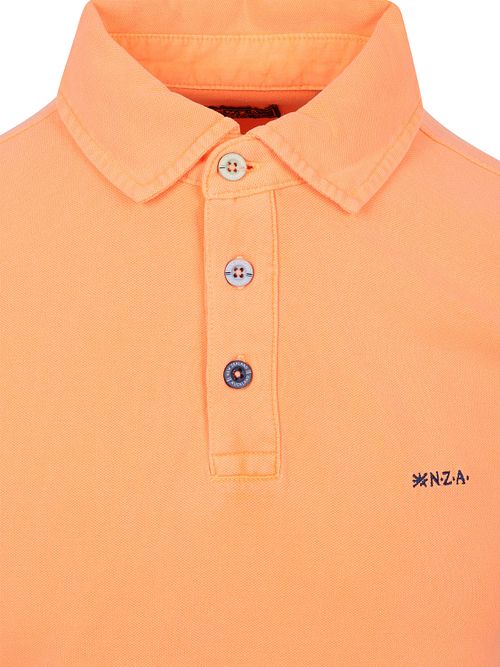 NZA Polo Shirt Hawera Mandarine Orange Product / Detail
