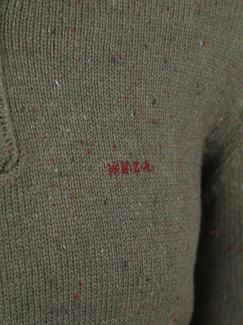 NZA Pullover Mocker Conor Melange Army Grey Product / Detail