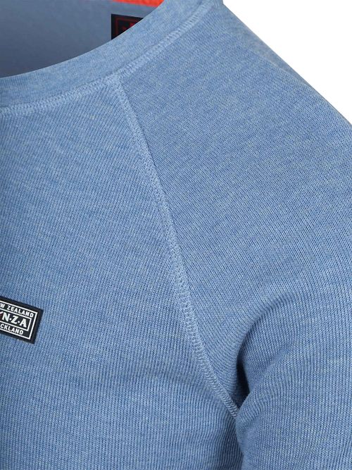 NZA Sweater French Rib Huntly Blauw