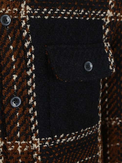 Overshirt State of Art w kratę, granatowy Product / Detail