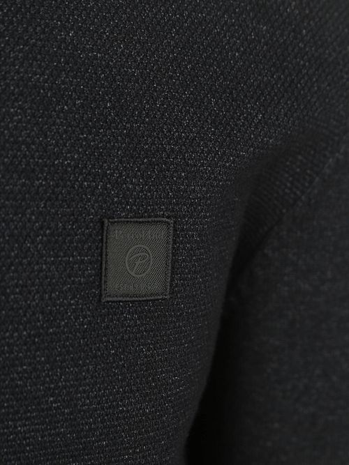 Petrol Sweter Half Zip Melange Navy Product / Detail