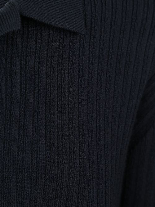 Koszulka polo BOSS Kotor z długim rękawem, granatowy Product / Detail
