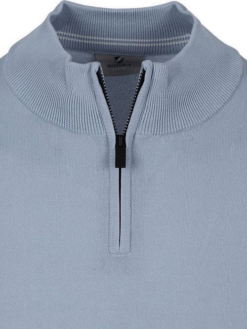 Sweter Suitable Race half zip w kolorze Steel Blue Product / Detail