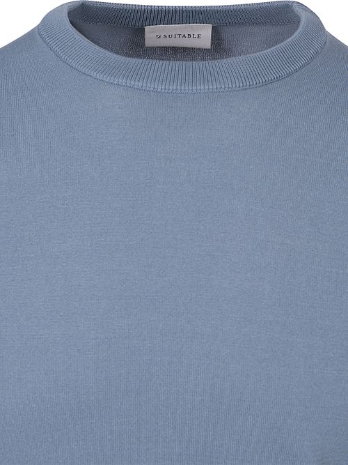 Dziany T-shirt Suitable Wake w kolorze niebieskim Product / Detail