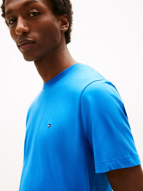 T-shirt Tommy Hilfiger Essential w kolorze niebieskim Model / Detail