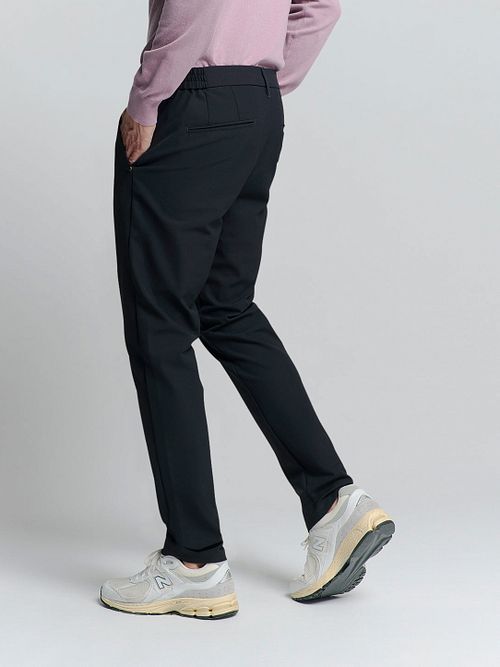 No Excess Chino 4-veis stretche Sedoc Navy Model / Achterkant
