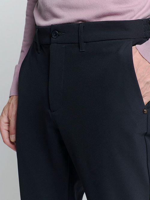 No Excess Chino Sedoc Navy Model / Detail