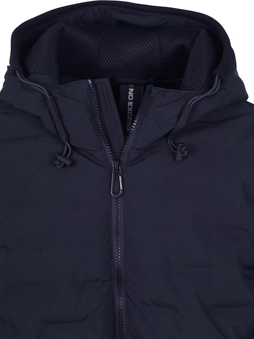No Excess Jacket Knitted Sleeve Navy Product / Detail
