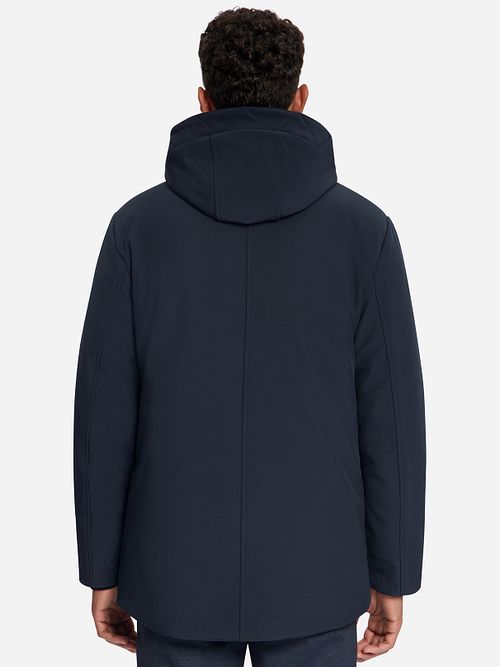 No Excess Jakke Hooded Softshell Navy Model / Achterkant