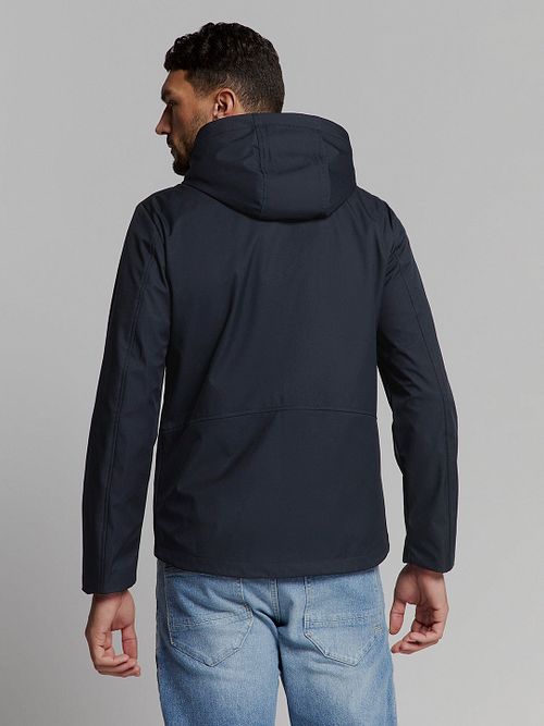 No Excess Jas Capuchon Navy Model / Achterkant