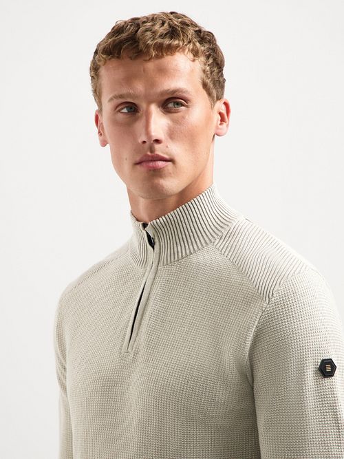 No Excess Jersey Half Zip Texturizado Kit Model / Voorkant