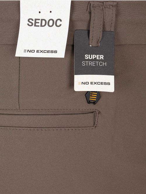 No Excess Sedoc Pantalón Corto Chino 4-Way Stretch Kaki Product / Detail