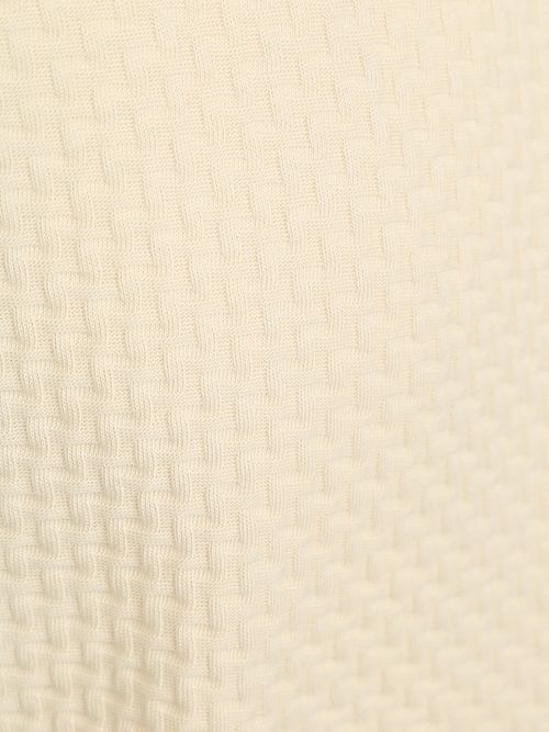 No-Excess T-shirt Jacquard i Ecru Product / Detail