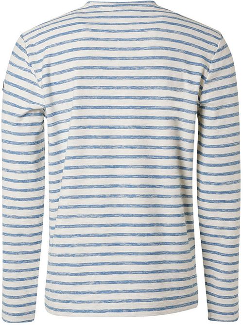 No Excess Longsleeve T-skjorte Stripe Blå Product / Achterkant