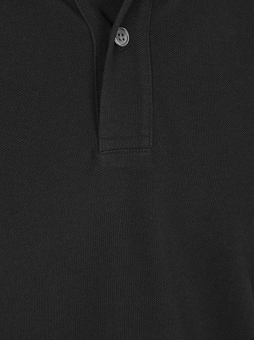 Profuomo Piqué Poloshirt Noir Product / Detail
