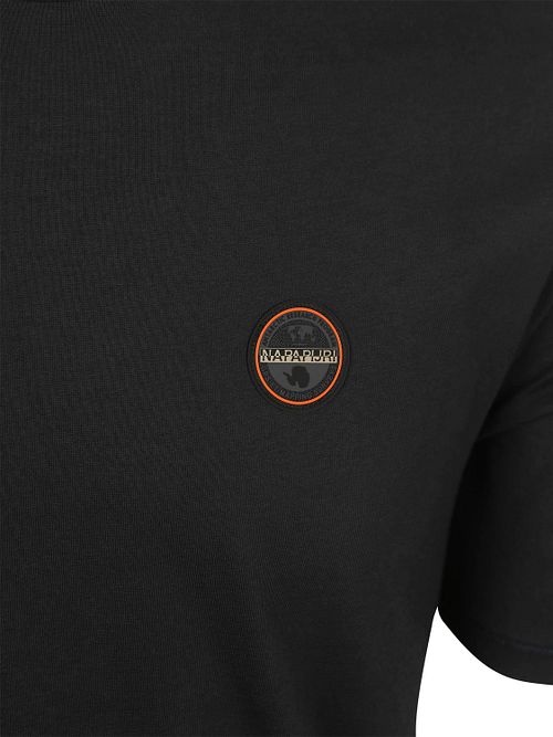 Napapijri Badge T-shirt Noir Product / Detail