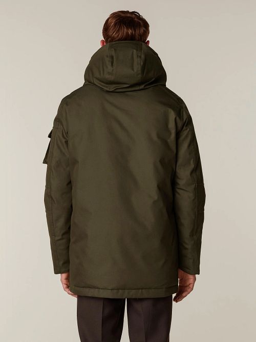 Noll Arlington Jacka Grön Model / Achterkant